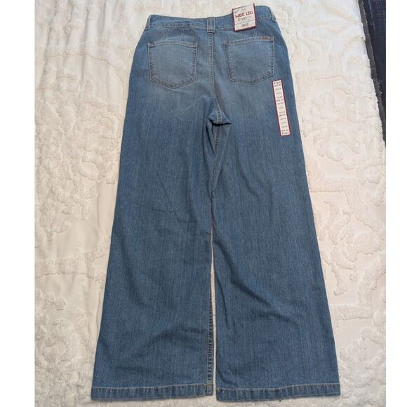 Cruel Denim Women’s Wide Leg Jeans – Light Stonewash – Size 33/15 – NWT - Picture 4 of 8